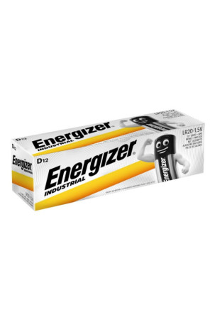 Baterijos Energizer LR20 1,5 V 12 V (12 vnt.)