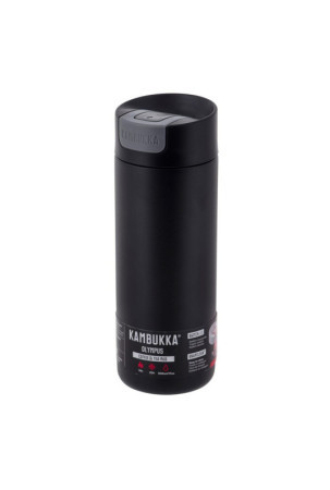 Termo Puodelis Kambukka Olympus Juoda Nerūdijantis plienas 500 ml
