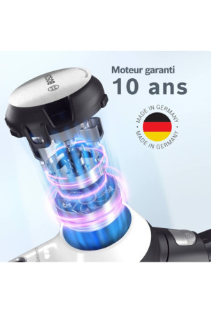 Pailgasis dulkių siurblys BOSCH BBS711W Balta Juoda