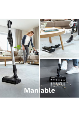 Pailgasis dulkių siurblys BOSCH BBS711W Balta Juoda