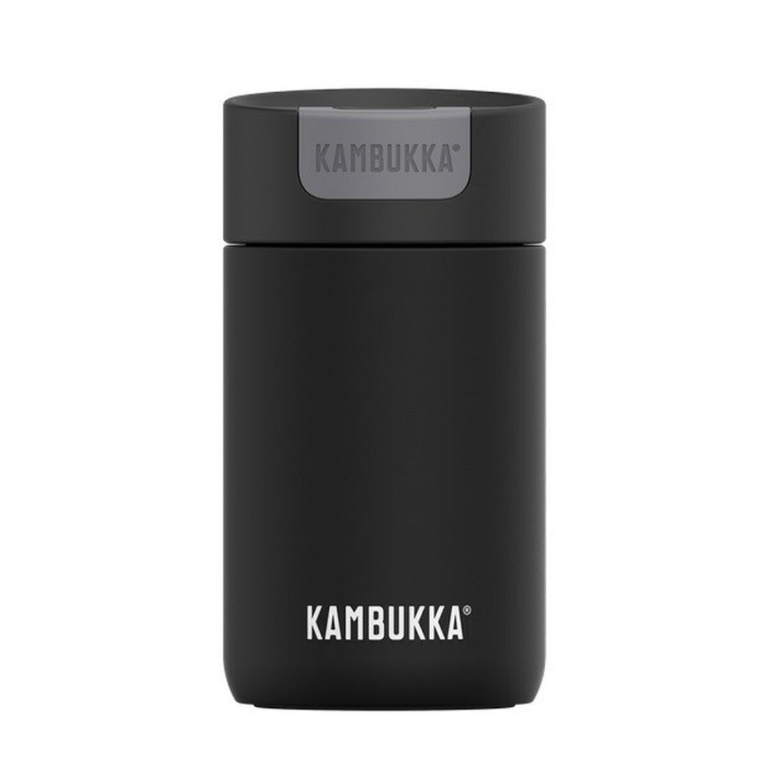 Termo Puodelis Kambukka Olympus Juoda Silikoninis Nerūdijantis plienas 300 ml