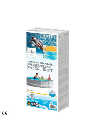 Išmontuojamas baseinas Intex Prism Frame 26702NP 305 x 76 x 305 cm