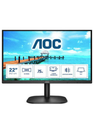 Monitorius AOC 22B2H/EU 21,5" WLED LED VA Flicker free 75 Hz 50-60 Hz