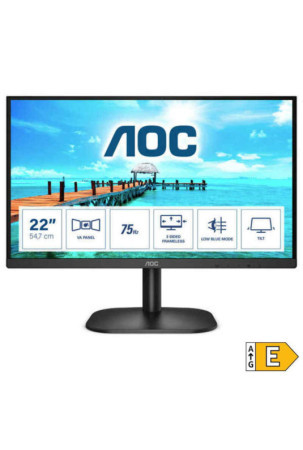 Monitorius AOC 22B2H/EU 21,5" WLED LED VA Flicker free 75 Hz 50-60 Hz