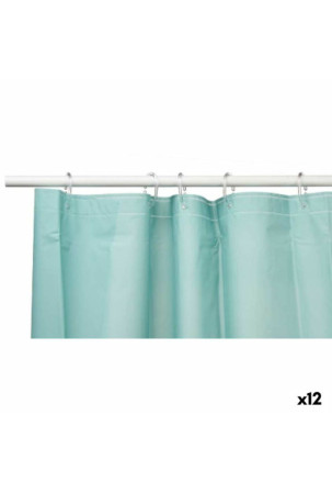Dušo užuolaidos Žalia Polietilenas EVA 180 x 180 cm (12 vnt.)