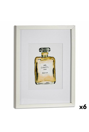 Paveikslas CH Nº5 Kvepalų stiklas drožlių plokštė 33 x 3 x 43 cm (6 vnt.)