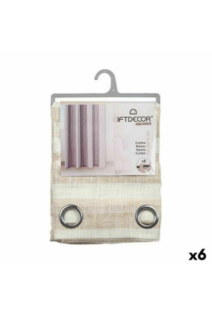 Užuolaidos Dryžiai Ruda 140 x 0,1 x 260 cm (6 vnt.)