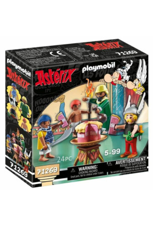 Playset Playmobil Asterix: Amonbofis and the poisoned cake 71268 24 Dalys