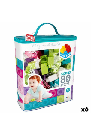 Statybos rinkinys Color Block Trendy Agapė ant stalo pastatomas meniu Atvirukas su paaiškinimais 80 Dalys (6 vnt.)