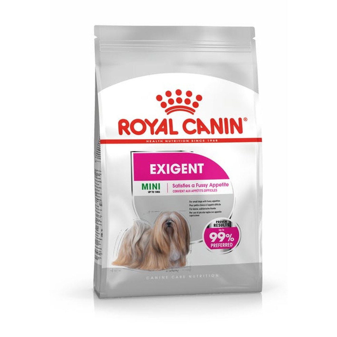 Pašarai Royal Canin Mini Exigent 1kg Suaugęs Daržovė 1 kg