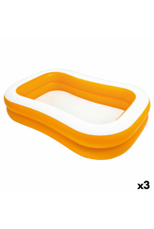 Pripučiamas baseinas Intex Mandarin Oranžinė 600 L 229 x 48 x 152 cm (3 vnt.)