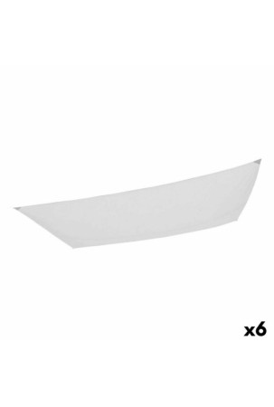 Šešėlinės burės Aktive Stačiakampis Balta 200 x 0,5 x 300 cm (6 vnt.)