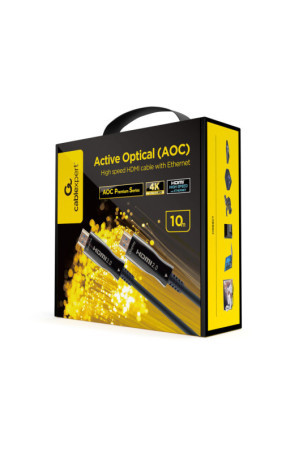 HDMI kabelis GEMBIRD CCBP-HDMI-AOC-10M-02 10 m Juoda
