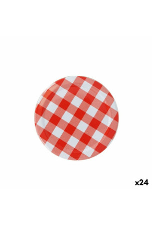 Dangtelių rinkinys Sarkap  Gingham 6 Dalys 8,5 x 0,8 cm (24 vnt.)