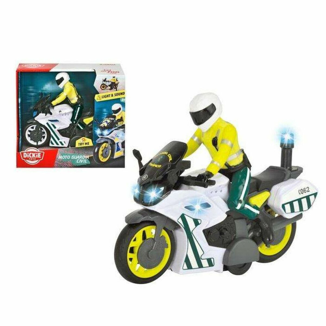 Motociklas Dickie Toys 17 cm Policija
