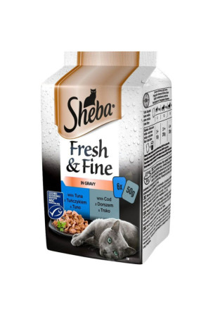 Kačių maistas Sheba Tunas...