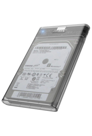 Išorinio disko korpusas Unitek S1103A Pilka Skaidrus 2,5"