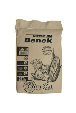 Kačių kraikas Super Benek Super Benek CORN 25 L