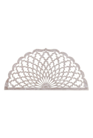 Sienų dekoracija 120 x 1,25 x 60 cm Balta DMF