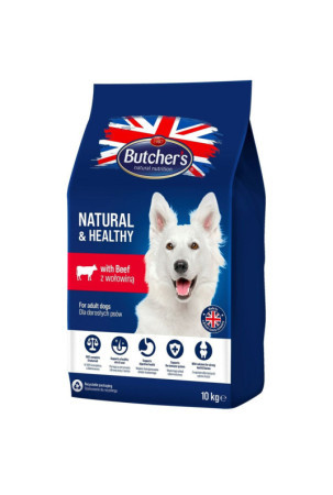 Pašarai Butcher's Natural & Healthy Suaugęs Veršiena 10 kg