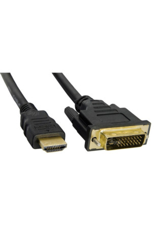 HDMI - DVI kabelis Akyga AK-AV-11 Juoda 1,8 m