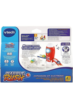 Marmuro rinkinys Vtech Marble Rush - Expansion Kit Electronic - Raket Lenktynių trasa Trasa su Rampomis 3 Dalys + 4 metų
