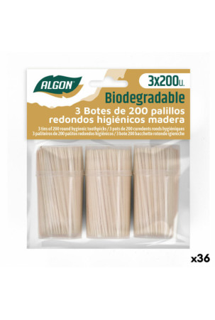 Dantų krapštukai Algon Rinkinys 600 Dalys (36 Vienetai)