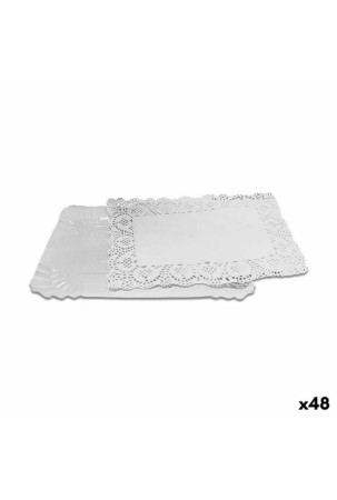 Tortų stendas Algon Balta 23 x 29,5 x 1 cm (2 Dalys) (48 vnt.)