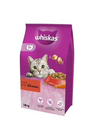 Kačių maistas Whiskas 5900951014345 Suaugęs Veršiena 14 Kg