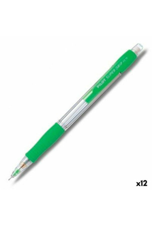 Pieštuko laikiklis Pilot Super Grip Šviesiai žalia 0,5 mm (12 vnt.)