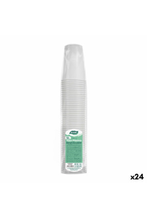 Daugkartinio naudojimo akinių rinkinys Algon Balta 24 vnt. 250 ml (50 Dalys)