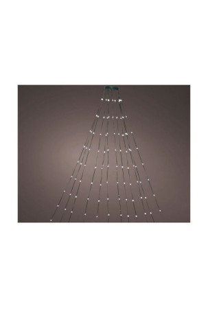 LED žibintų vainikas Spalvotas