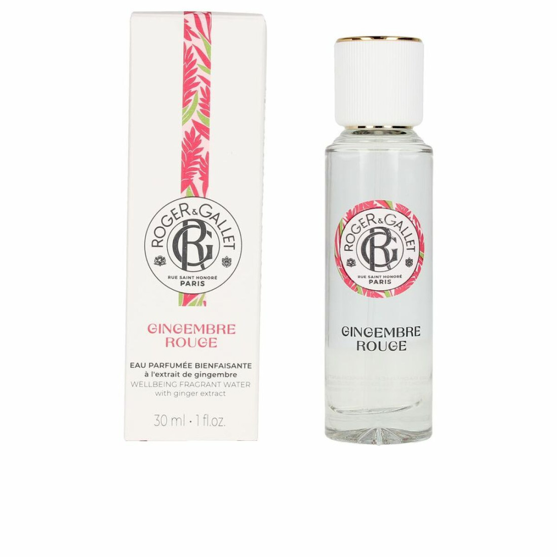 Unisex kvepalai Roger & Gallet Gingembre Rouge EDT 30 ml