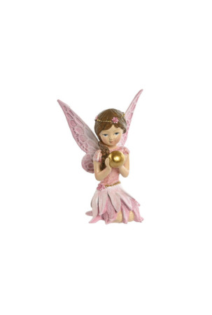 Dekoratyvinė figūrėlė Home ESPRIT Rožinė Burtininkė 7,5 x 6,5 x 11 cm