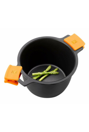 Keptuvė su stikliniu dangčiu BRA A273907 Juoda Metalinis Aliuminis Grūdintas aliuminis Lietas aliuminis (1 vnt.) Keptuvė su stikliniu dangčiu BRA A273907 Juoda Metalinis Aliuminis Grūdintas aliuminis Lietas aliuminis (1 vnt.)