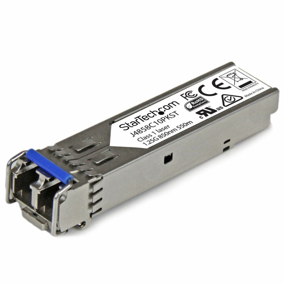 Monofunkcinis SFP pluošto modulis Startech J4858C10PKST (10 uds)