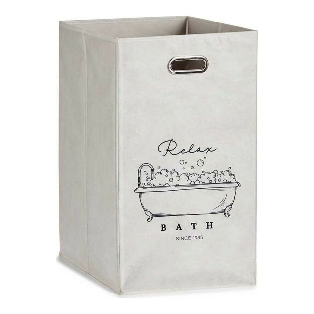 Krepšys Relax Bath Balta Kartonas 60 L 35 x 57 x 35 cm Sulankstomas