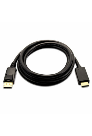 Cablu DisplayPort la HDMI V7 V7DP2HD-03M-BLK-1E  Juoda