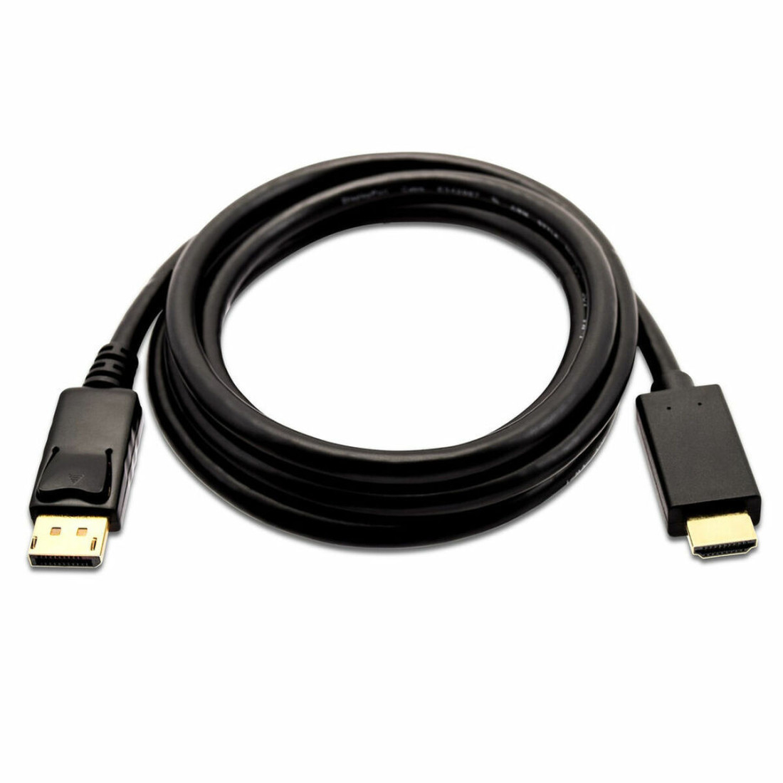 Cablu DisplayPort la HDMI V7 V7DP2HD-03M-BLK-1E  Juoda
