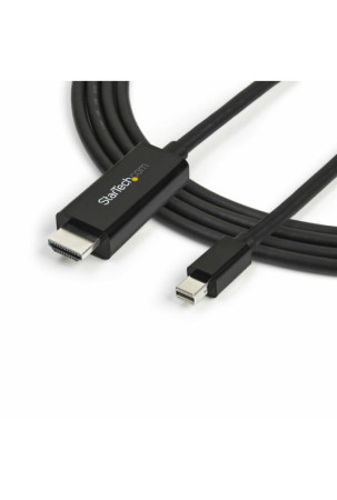 Mini DisplayPort – HDMI adapteris Startech MDP2HDMM3MB   3 m Juoda