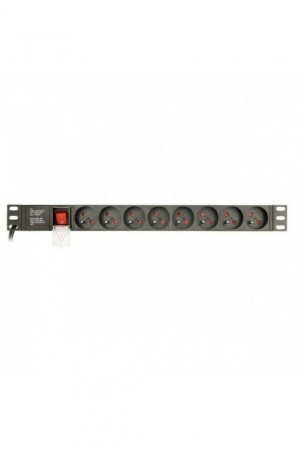 Ilgintuvas, 19 "8, Tomas Schuko, su įjungimo / išjungimo jungikliu GEMBIRD EG-PDU-014-FC14 (3 m)