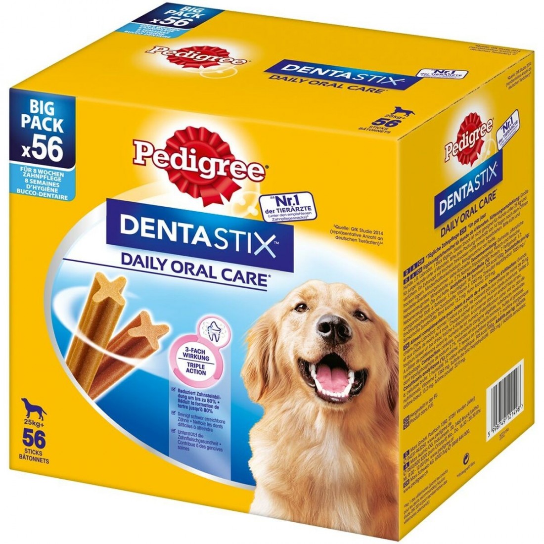 Užkandis šunims Pedigree Denta Stix Višta Veršiena 2,1 kg