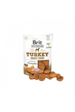 Užkandis šunims Brit Jerky Snack Turkija 80 g