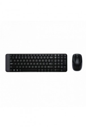 Klaviatūra ir pelė Logitech Wireless Combo MK220 Juoda QWERTY Qwerty US