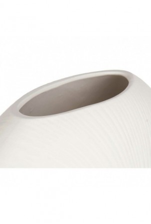 Vaza Apskritas Balta Keramikinis 40 x 34,5 x 16 cm (2 vnt.)