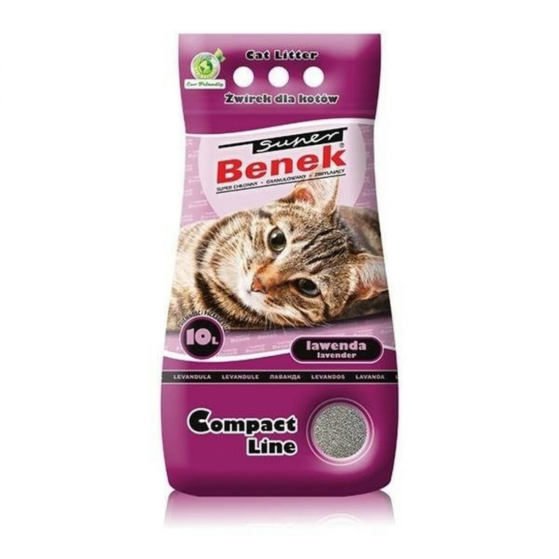 Kačių kraikas Super Benek         Levandos 10 L