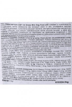 Pašarai Hill's Diet Mini Suaugęs Višta 3 Kg