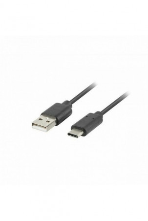 USB A - USB C kabelis Lanberg CA-USBO-31CU-0018-BK Juoda 1,8 m