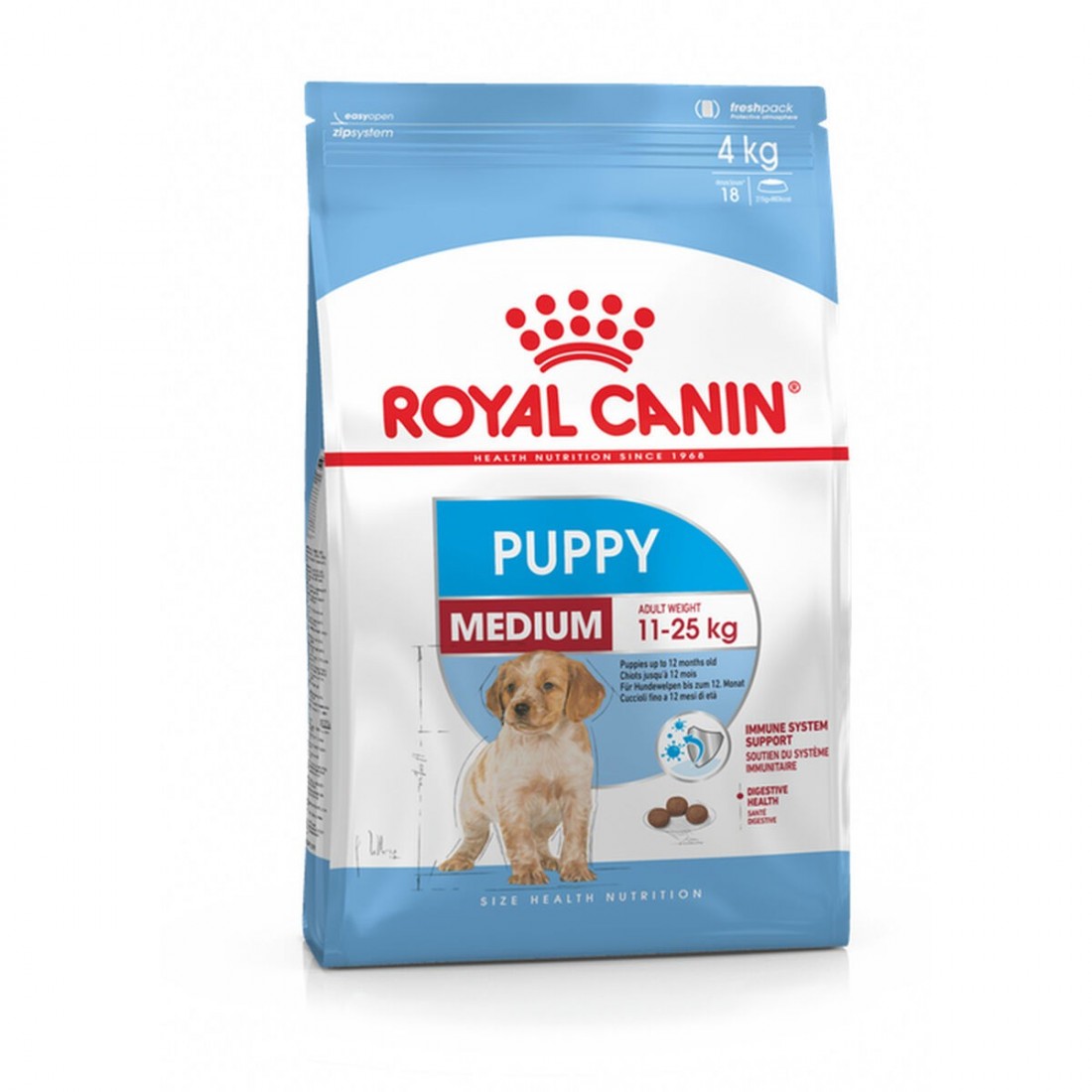 Pašarai Royal Canin Medium Puppy 15 kg Vaikas / jaunėlis Daržovė