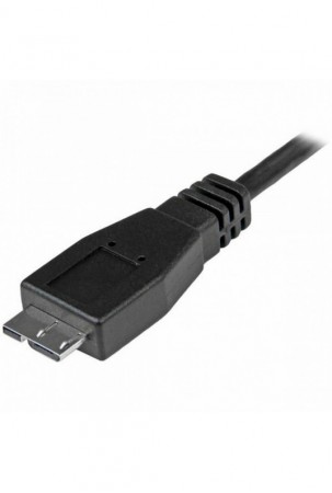 Kabelis USB į mikro USB Startech USB31CUB1M    USB C Micro USB B Juoda Kabelis USB į mikro USB Startech USB31CUB1M    USB C Micro USB B Juoda